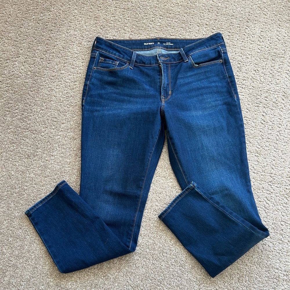 EUC old navy pop icon skinny jeans size 10P